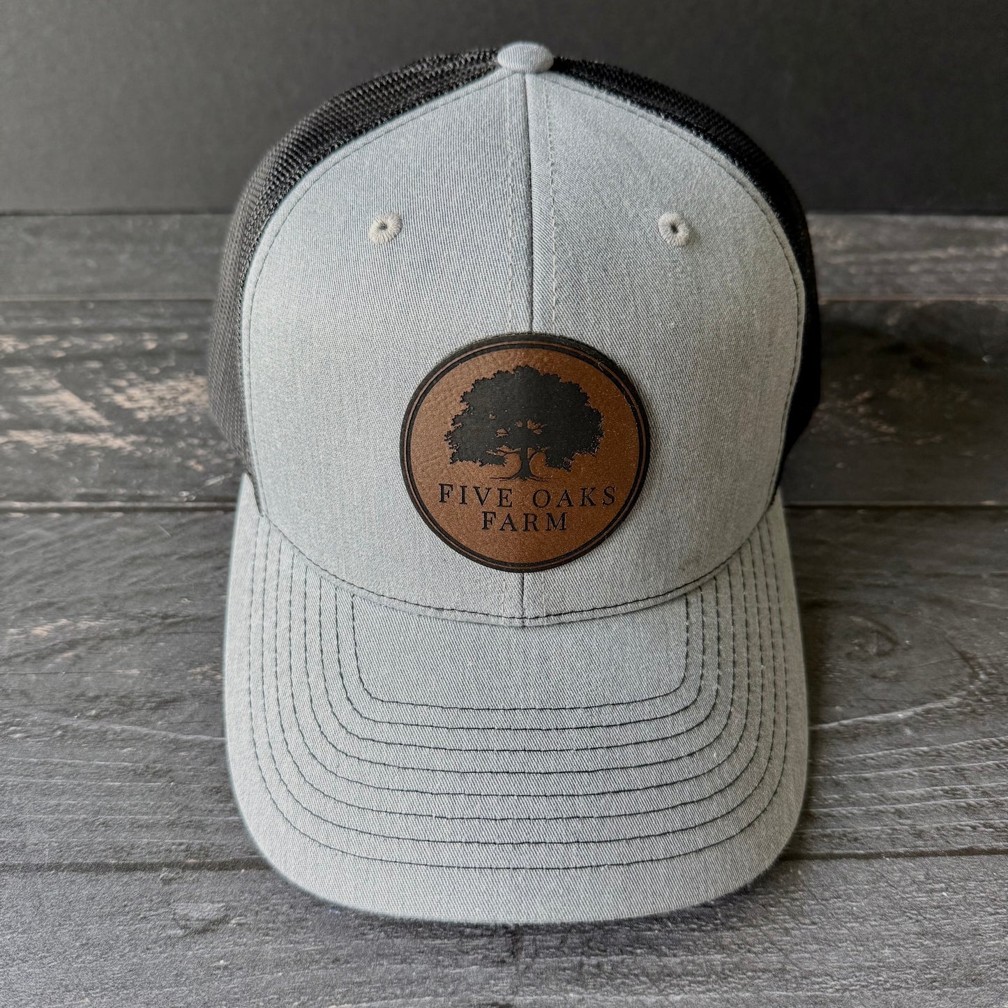 Leather Patch Hat