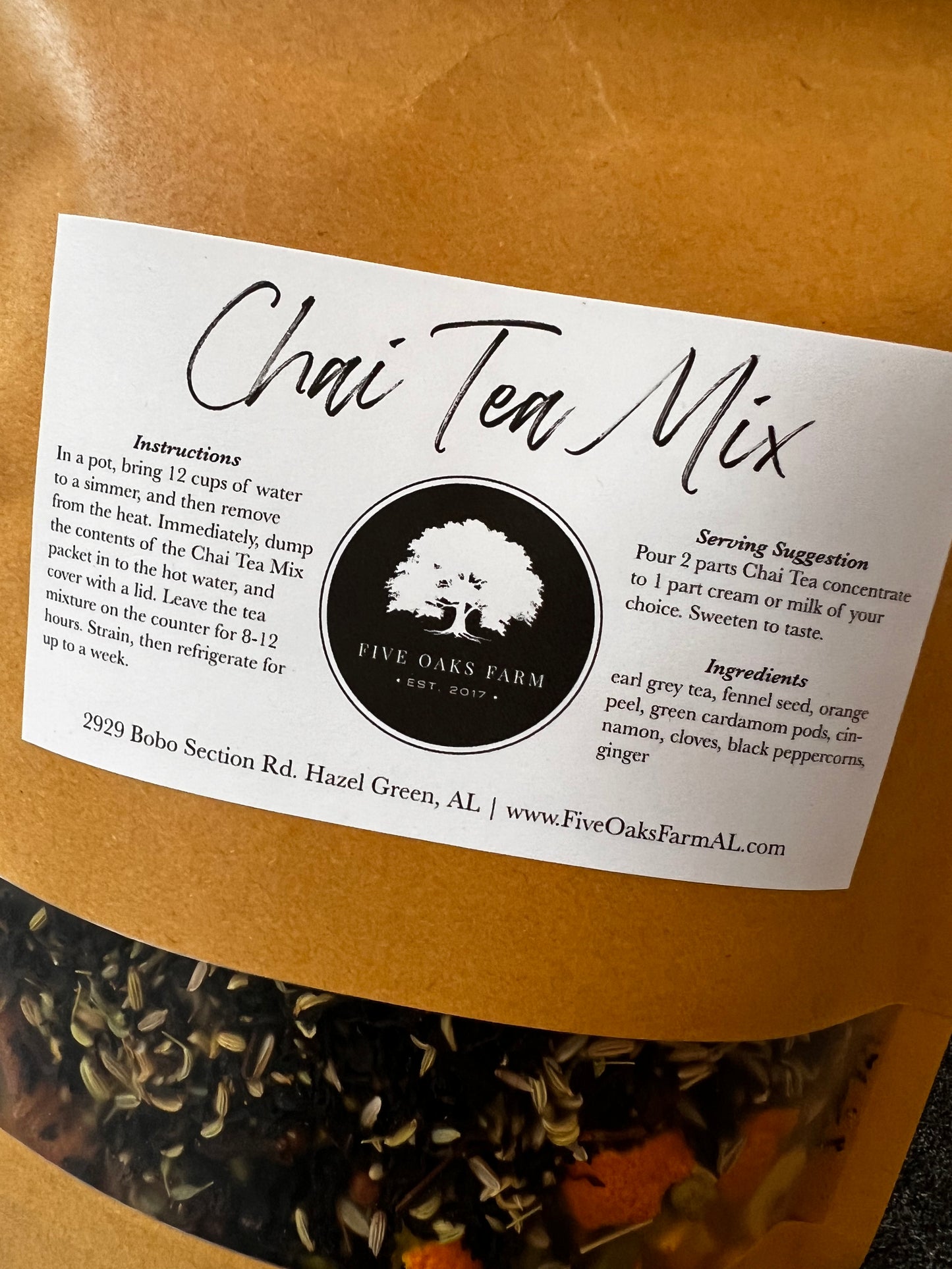 Chai Tea Mix